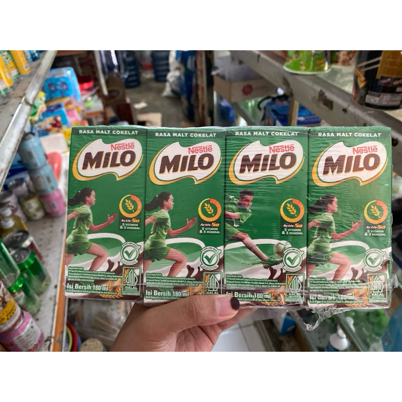 

MILO - Susu Malt Coklat 180ml