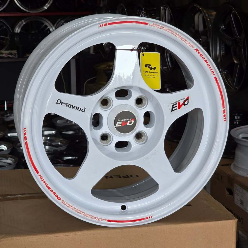 Velg Desmond Evo Regamaster Ring 15 Lebar 7 Et 35 Pcd 4x100 | Velg R15 | Velg Mobil | Velg Racing | 