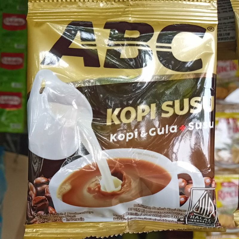

KOPI INSTAN SACHET SIAP SEDUH ABC KAPAL API INDOCAFE GOOD DAY COFFEE