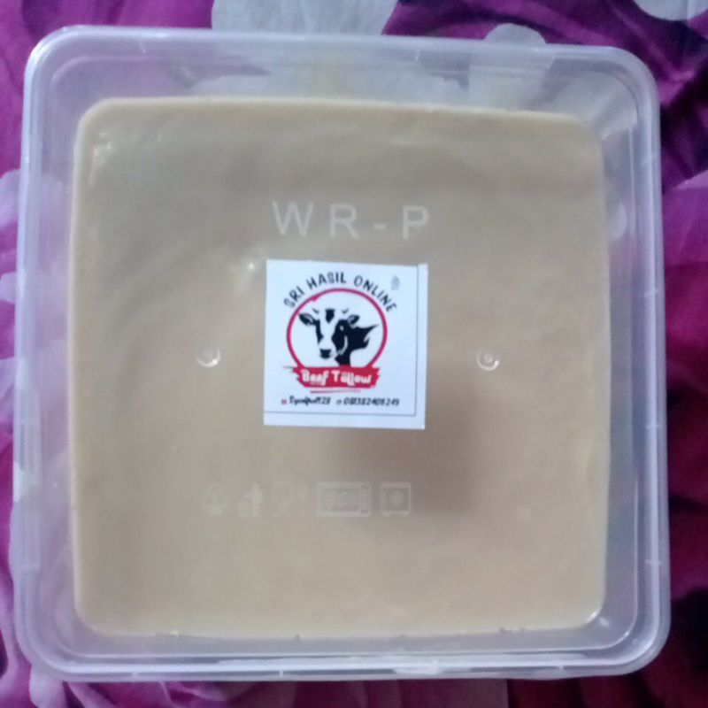 

original taste beef tallow( sapi ) bruto 1000 gram