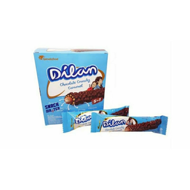 

(PAK) DILAN CHOCOLATE CRUNCY CARAMEL 25gr (12pcs)
