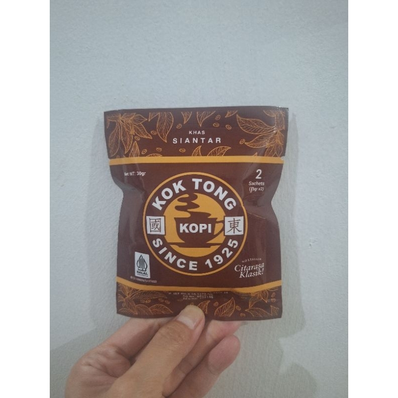 

Kopi Saring Kok Tong Sachet