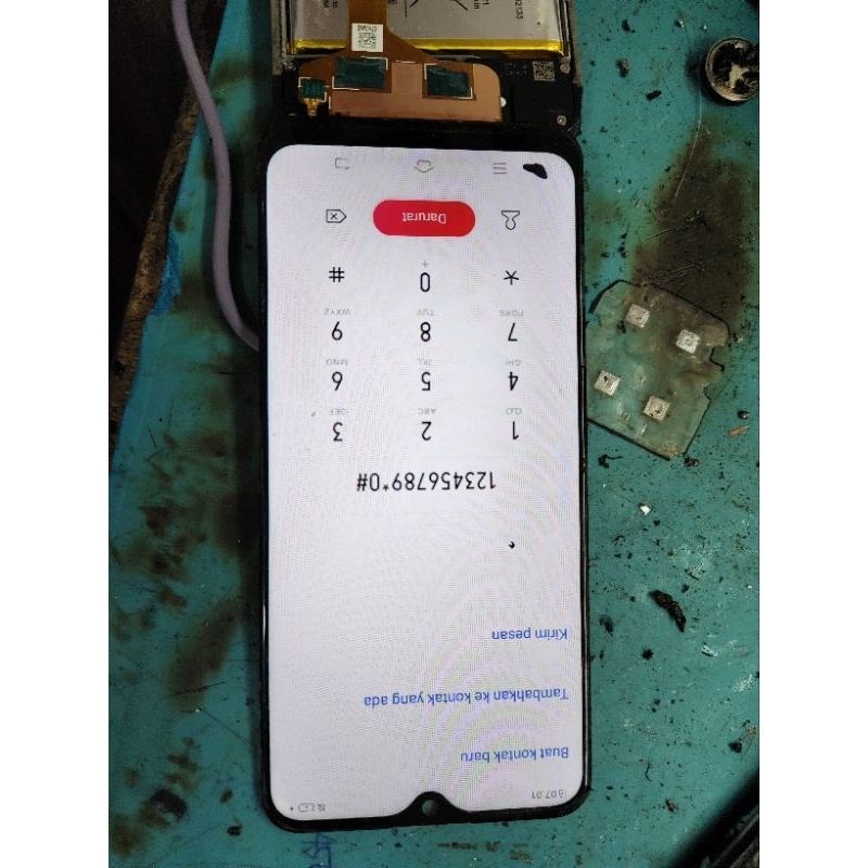 LCD ORIGINAL COPOTAN VIVI Y12/Y15/Y17  MINUS TS PECAH