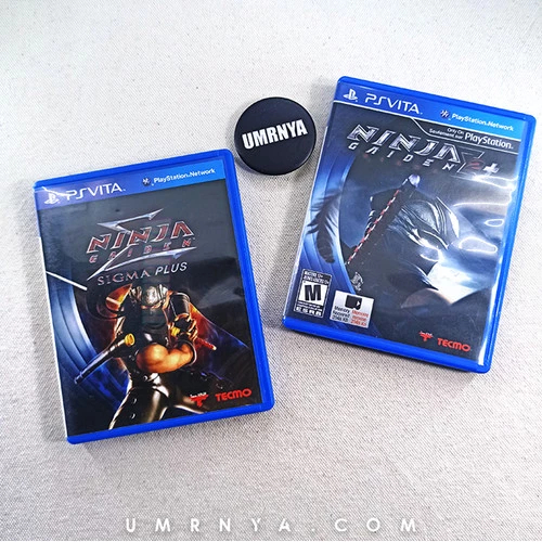 Paket 2 Kaset Ninja Gaiden Sigma 2 Plus 2+ PSVita PS Vita Playstation Game