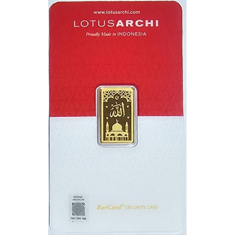 Logam Mulia Lotus Archi 5 Gram Islamic Edition