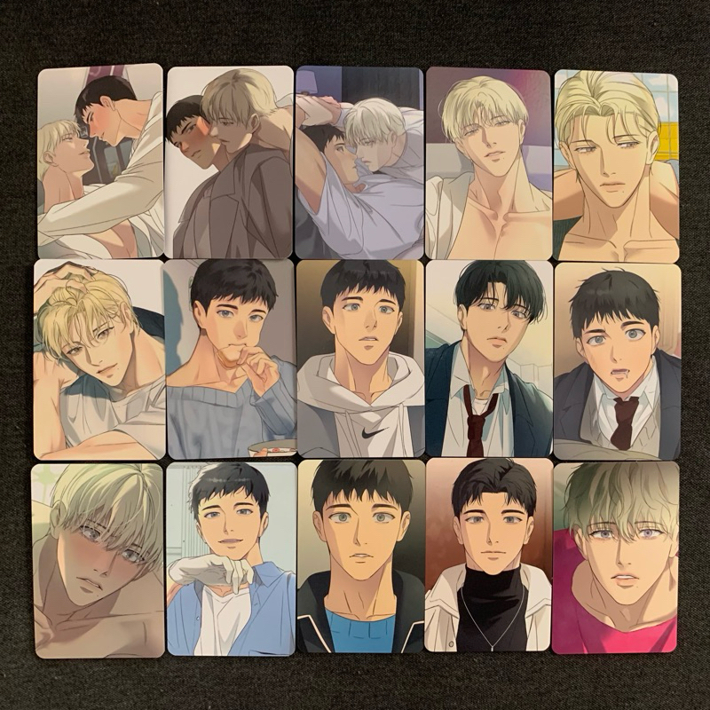 Photocard Backlight Lezhin Official Seoin Yeongwoon BL Manhwa