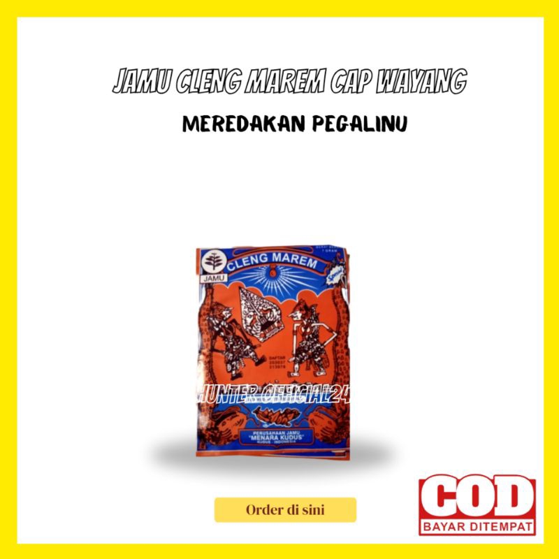 

BPOM jamu cleng marem cap wayang/becak dassamuka jamu tradisional jamu obat pegalinu