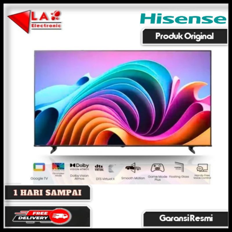 HISENSE 43A65N LED SMART GOOGLE TV 43 INCH UHD 4K HDR 43A65N DOLBY ATMOS