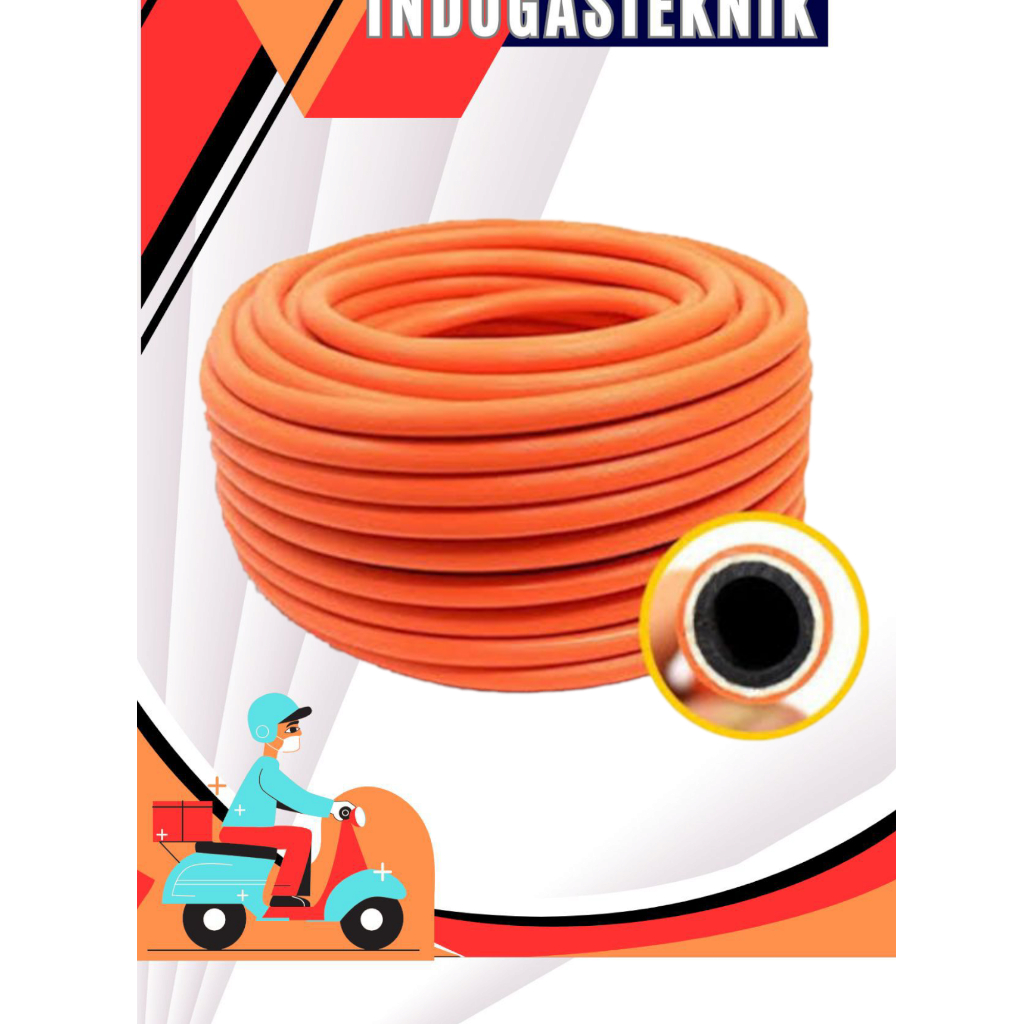 Selang Gas LPG 3 Lapis  SNI/ selang meteran