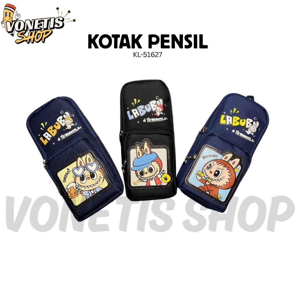 

Kotak Pensil / Tempat Pensil Anak-Anak Karakter Labubu Lucu Bahan Tebal & Bagus KL-51627