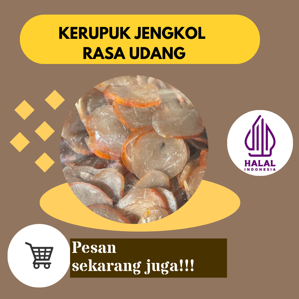 

Kerupuk jengkol rasa udang Krupuk jengkol rasa udang renyah 5kg
