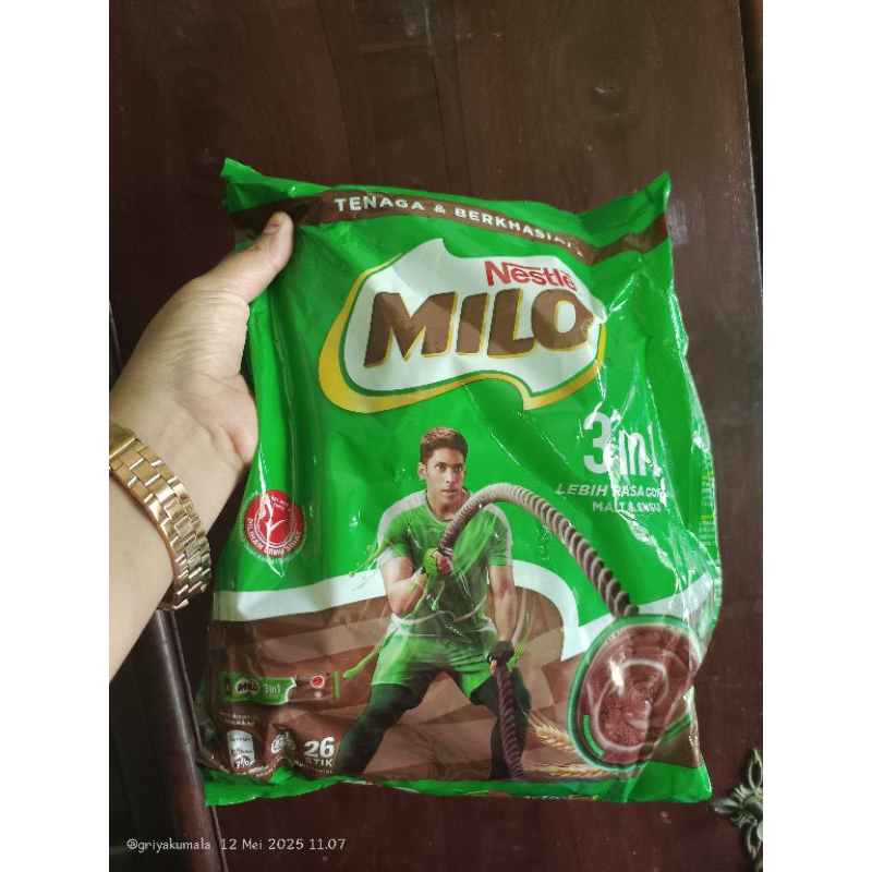 

Milo sachet isi 26 stik