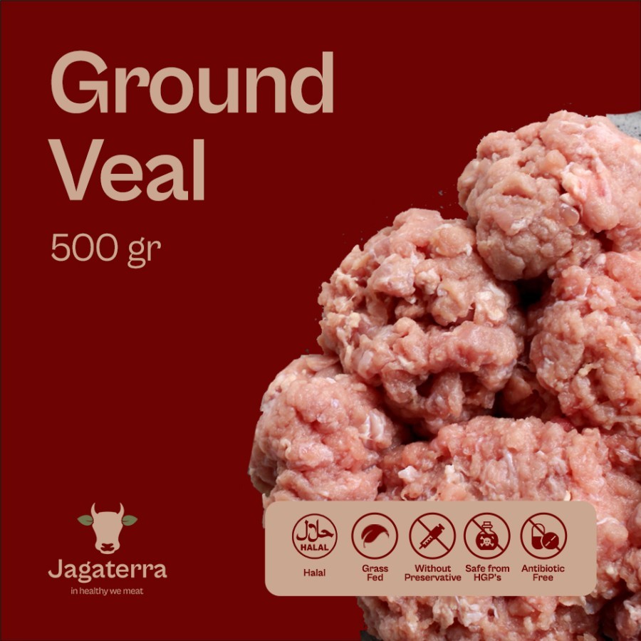 

Ground Veal (Sapi Muda Giling) Premium Grass Fed Beef