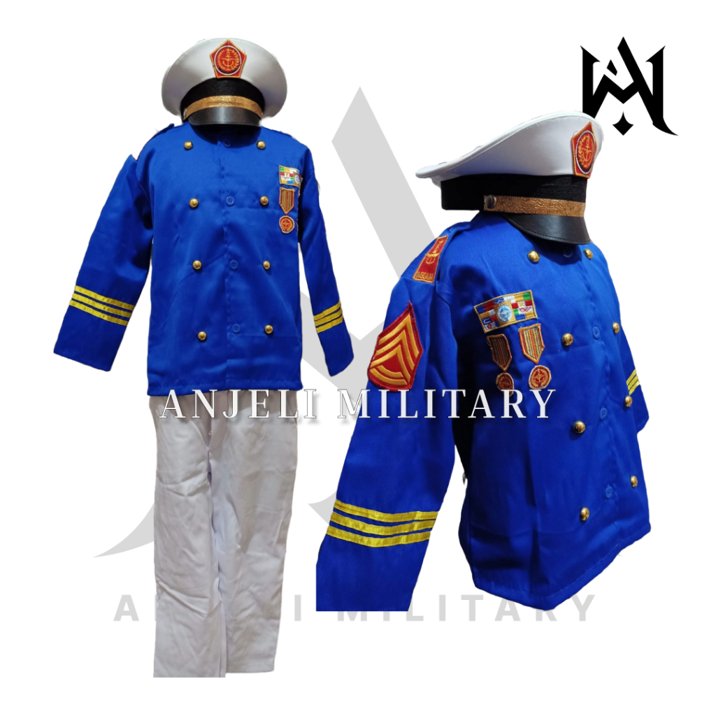 ANJELI MILITARY - AKMIL ANAK / BAJU AKMIL ANAK / BAJU PROFESI ANAK / BAJU PROFESI AKMIL ANAK/ KOSTUM
