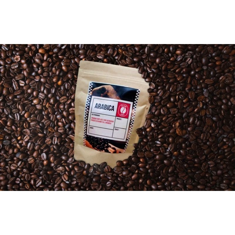 

Kopi Arabika bubuk 200gr murni tanpa campuran kopi arabika jawabarat asli gunung pangalengan greed A super premium termurah / kopi arabika petani murni