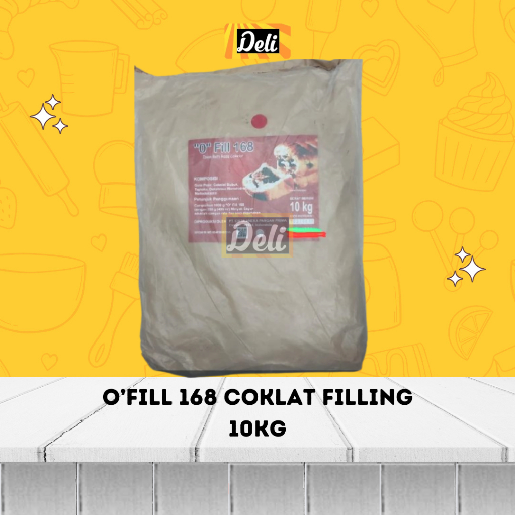 

O'FILL FILLING COKLAT 10kg ORI/O'Fill Selai Coklat 10kg