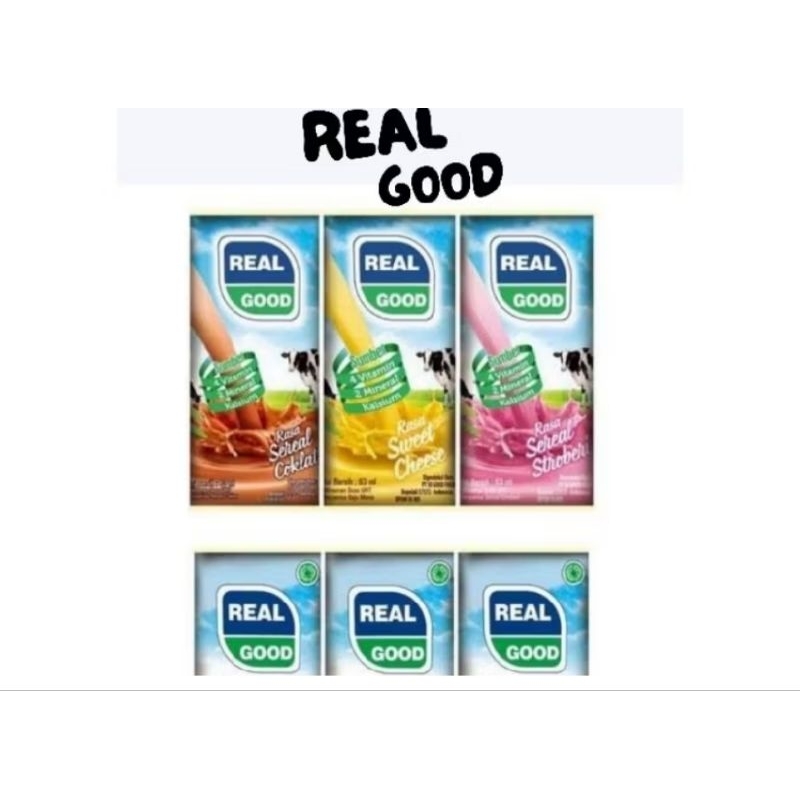 

Real good susu UHT pillow milk, 50ml real susu bantal rasa good semua
