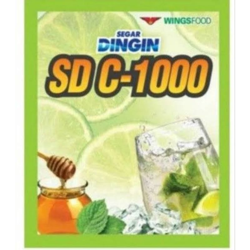 

segar dingin c1000 isi 10 saset