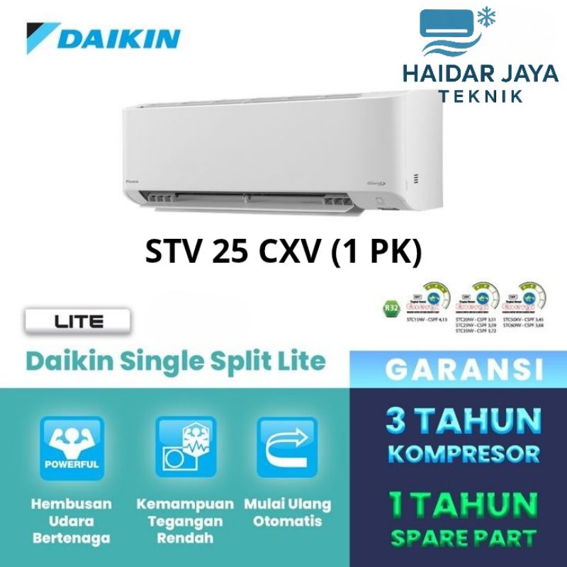 AC DAIKIN LITE MALAYSIA STV25CXV 1PK