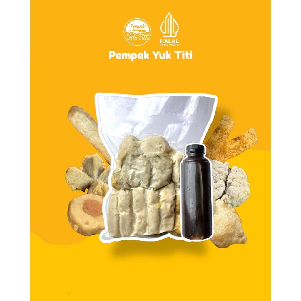

PEMPEK YUK TITI Paket Isi 20 Pcs / Pempek Frozen / Pempek Palembang