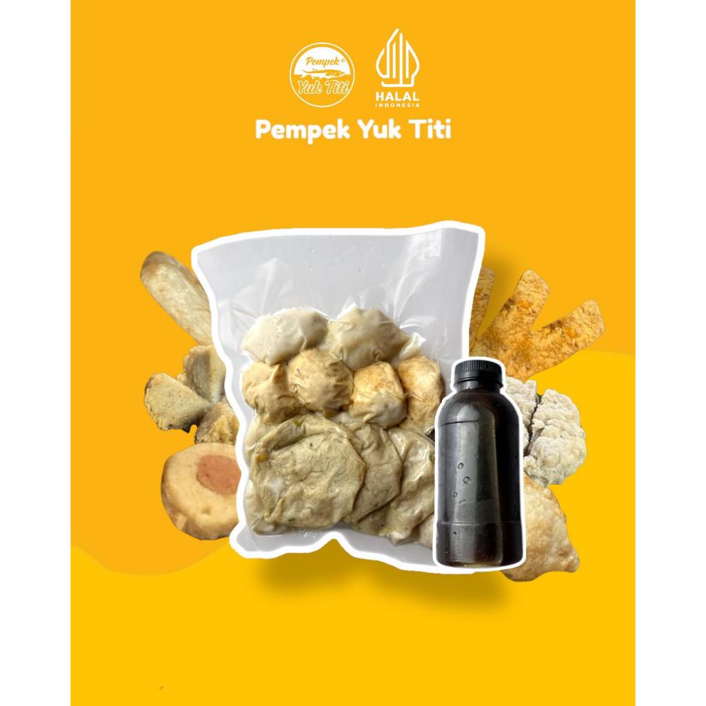 

PEMPEK YUK TITI Paket 15 Pcs / Pempek Frozen / Pempek Palembang
