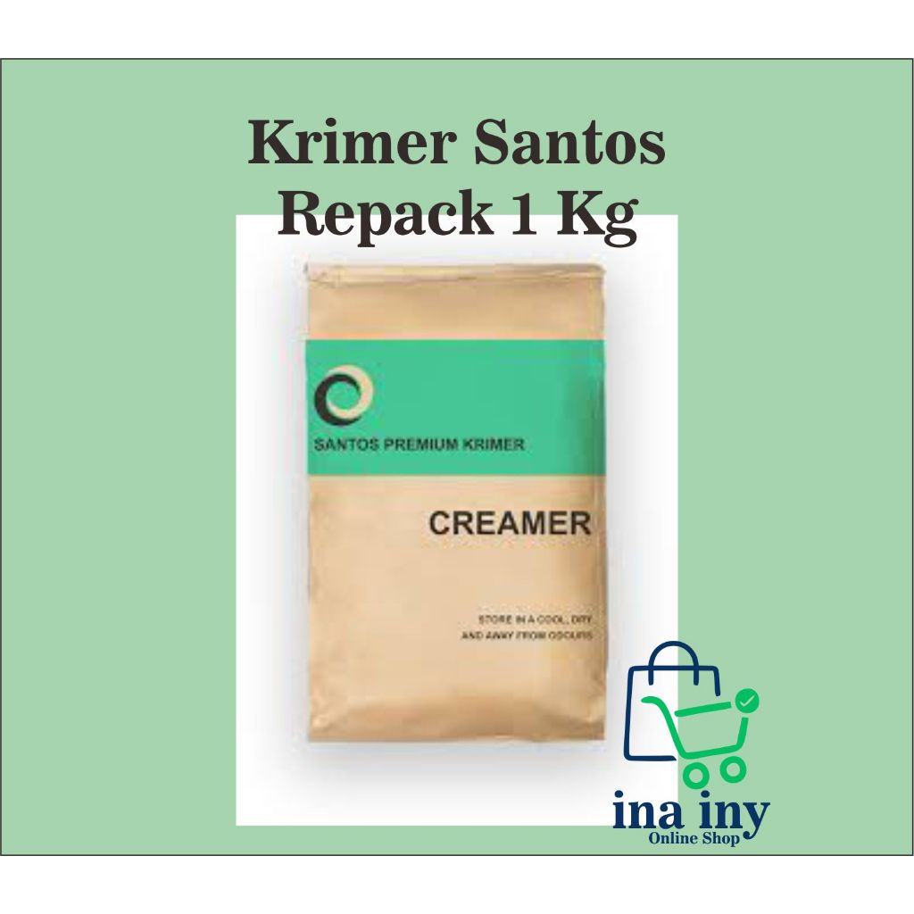 

Santos Premium Krimer / Santos Creamer Non Dairy Creamer Repack 1 Kg