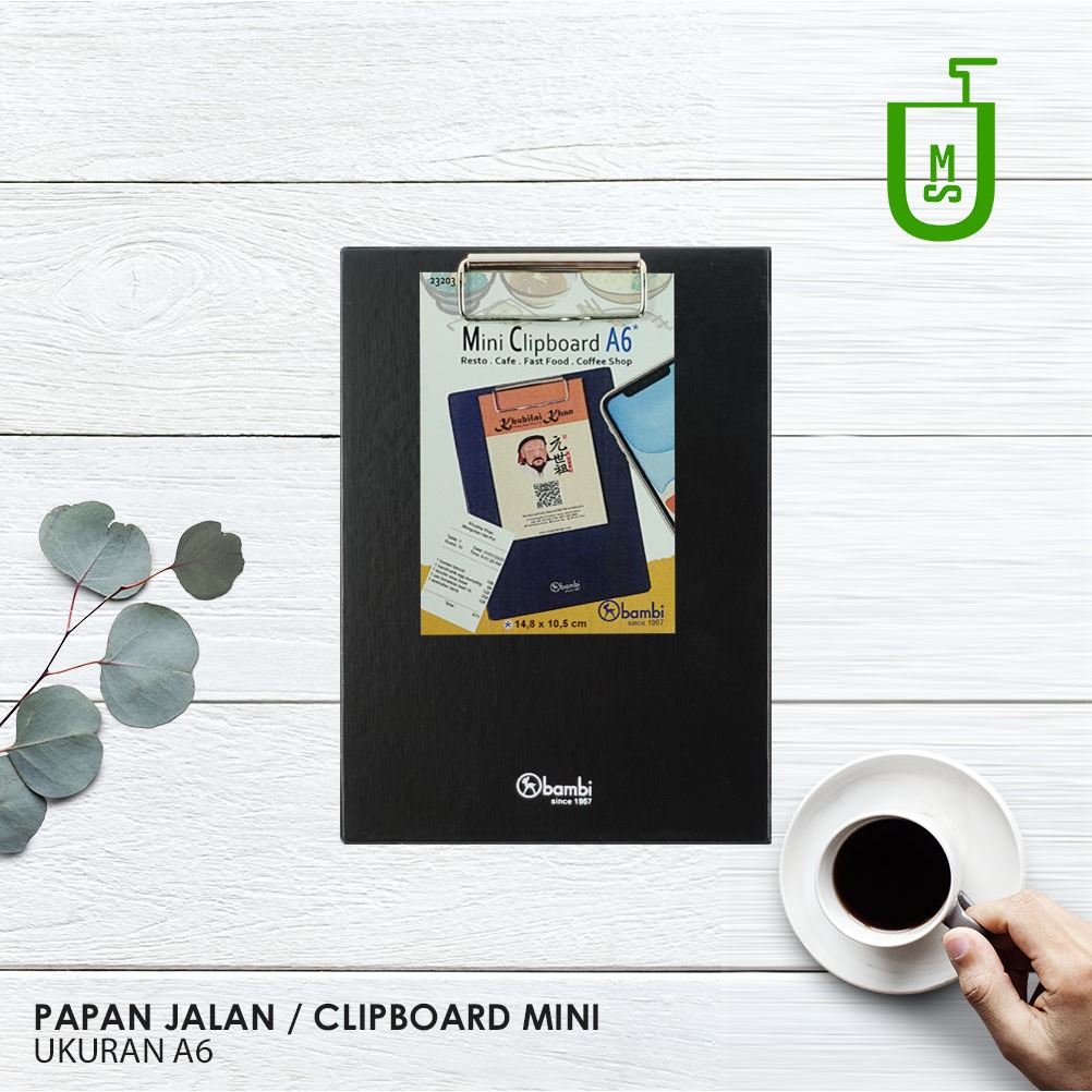 

Papan Jalan Clipboard Mini Untuk Restoran Ukuran A6