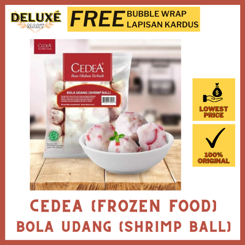 

CEDEA Shrimp Ball - Frozen Food Varian Baso Bola Udang Beku