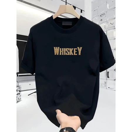 【COD】 KAOS personalitas t shirt kaos putih pria STIKER DEPAN BELAKANG kaos los angles / KAOS DISTRO 