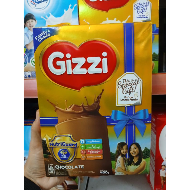 

Gizzi powder milk choco dan original 400g