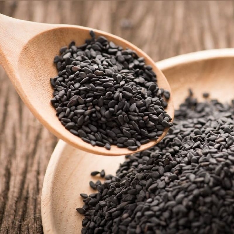 

Biji Wijen Hitam Organik 250gr - Biji Wijen Hitam Mentah Berkualitas - Cocok untuk Masakan,Teh,Jamu