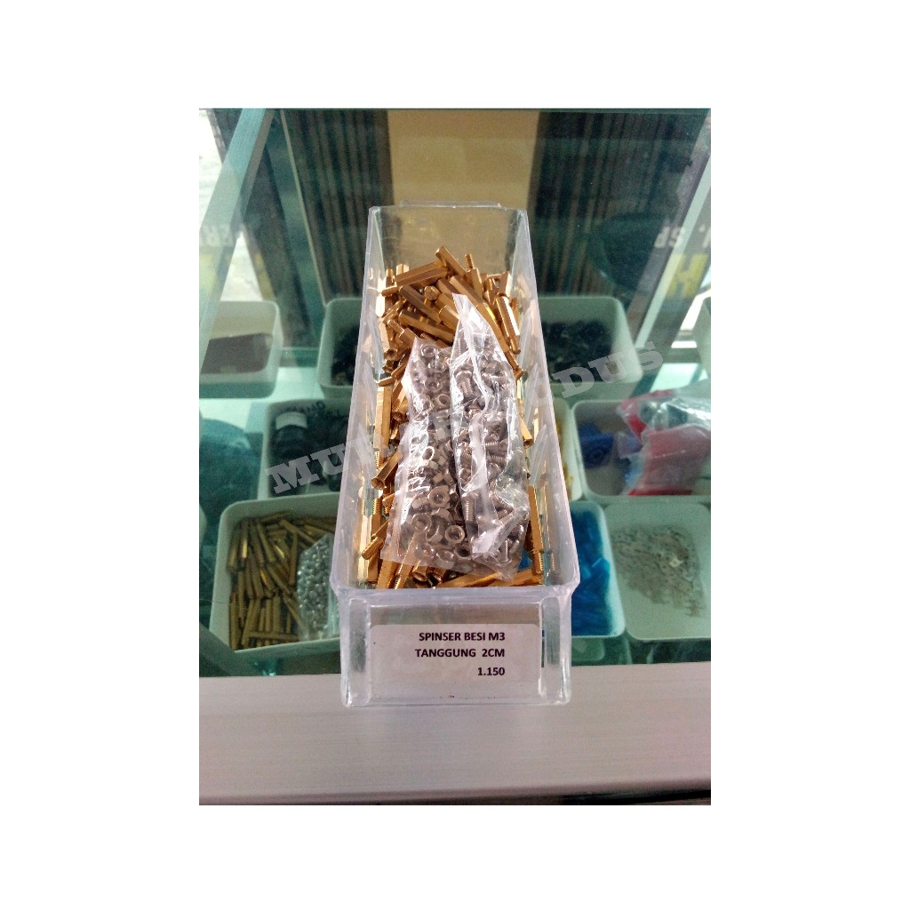 SPINSER/SPACER BESI M3 TANGGUNG 2 CM KAKI PCB