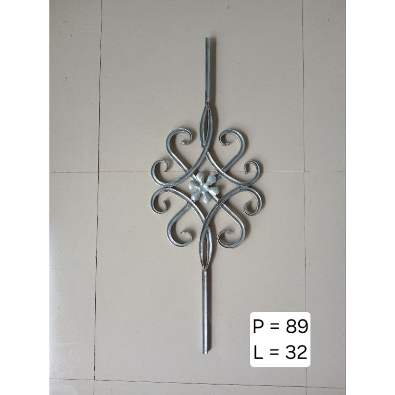 variasi pagar besi dan jendela besi bahan holo