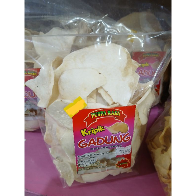 

Kripik Gadung Puspa Rasa 150 gr