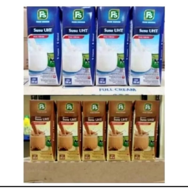 

SUSU UHT MERK FS SATU kARDUS ISI 24 PCS