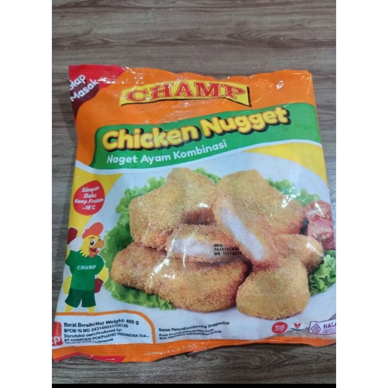 

Champ Chicken Nugget 400gr