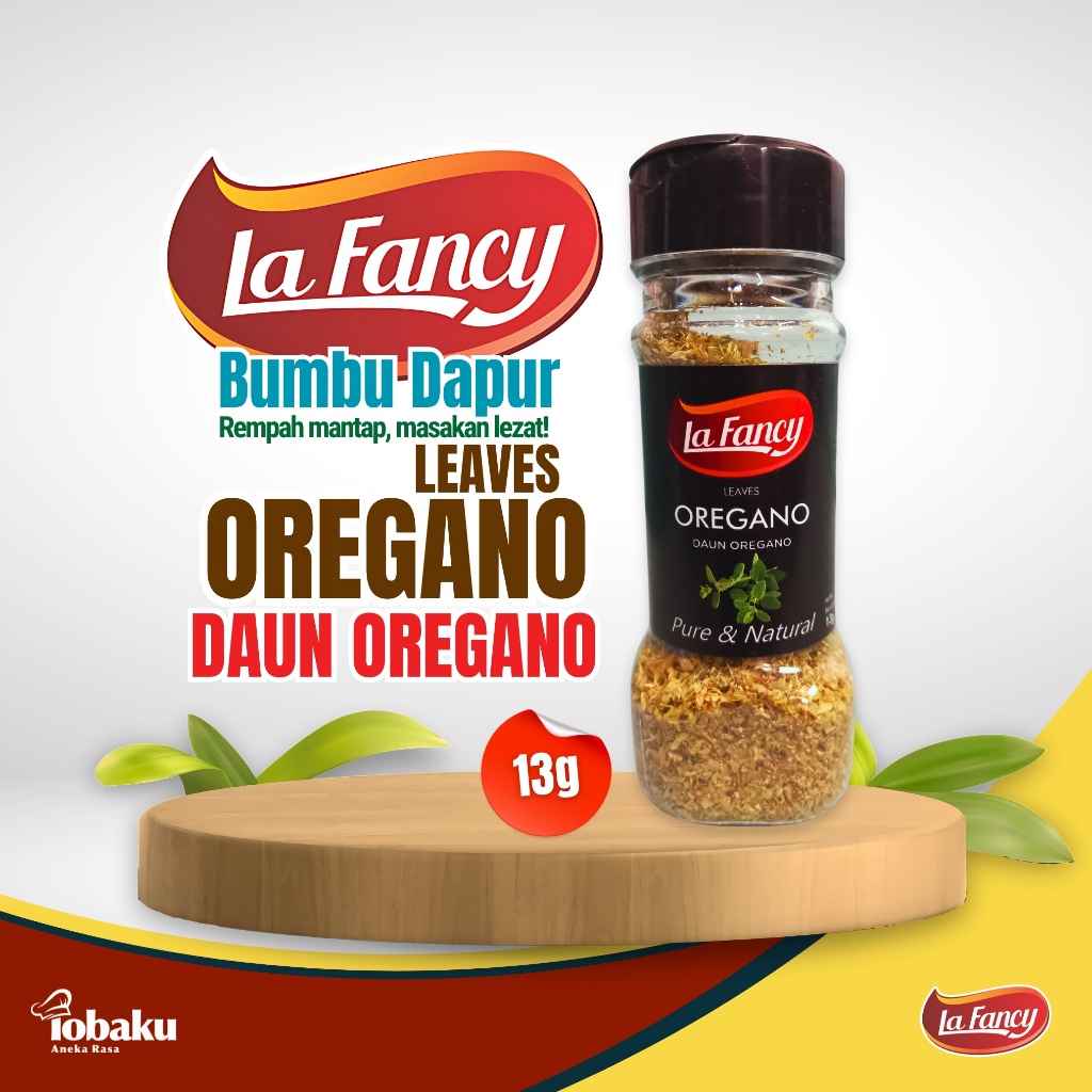 

LA FANCY Daun Oregano - Oregano Leaves - Bumbu Rempah Dapur 13g