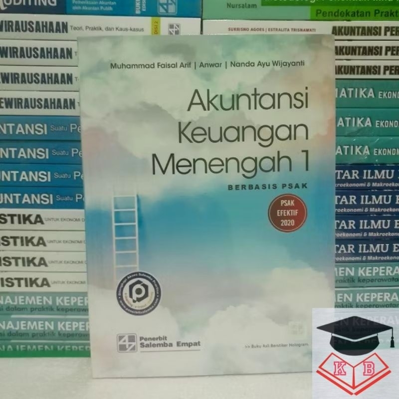 Buku Original Akuntansi Keuangan Menengah 1 (Berbasis PSAK Aktif 2020) Muhammad Faisal Arif #salemba