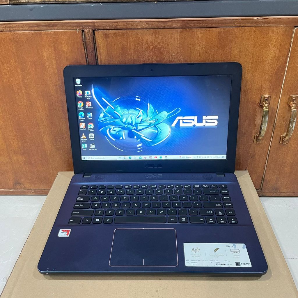 Laptop Asus X441BA, Amd A4-9125,  Amd A4-9425, 4/ 500Gb, Purple, BERGARANSI