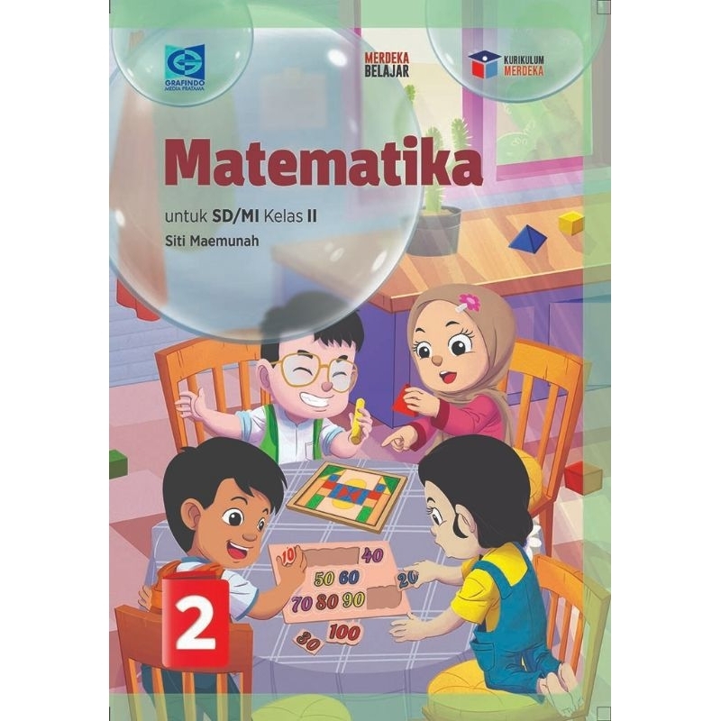 Buku Pelajaran MATEMATIKA Untuk SD/MI Kelas 2