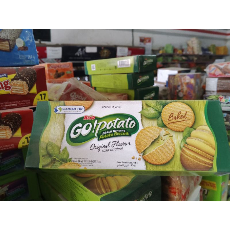 

GO POTATO Crispy Biskuit 60gr