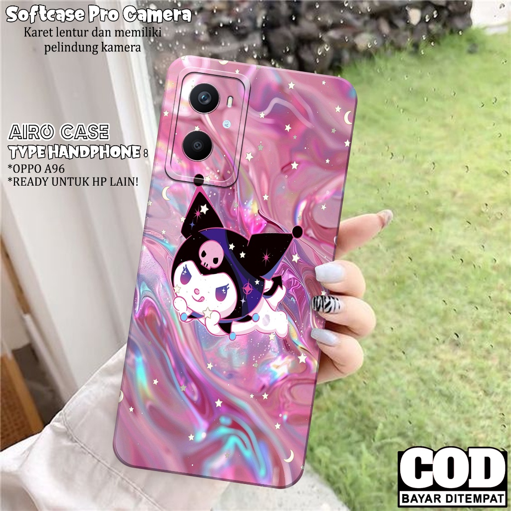 Case OPPO A96 - Softcase OPPO A96 - Fashion Case KARTUN - Casing OPPO A96 - Softcase Pro Camera - Tp
