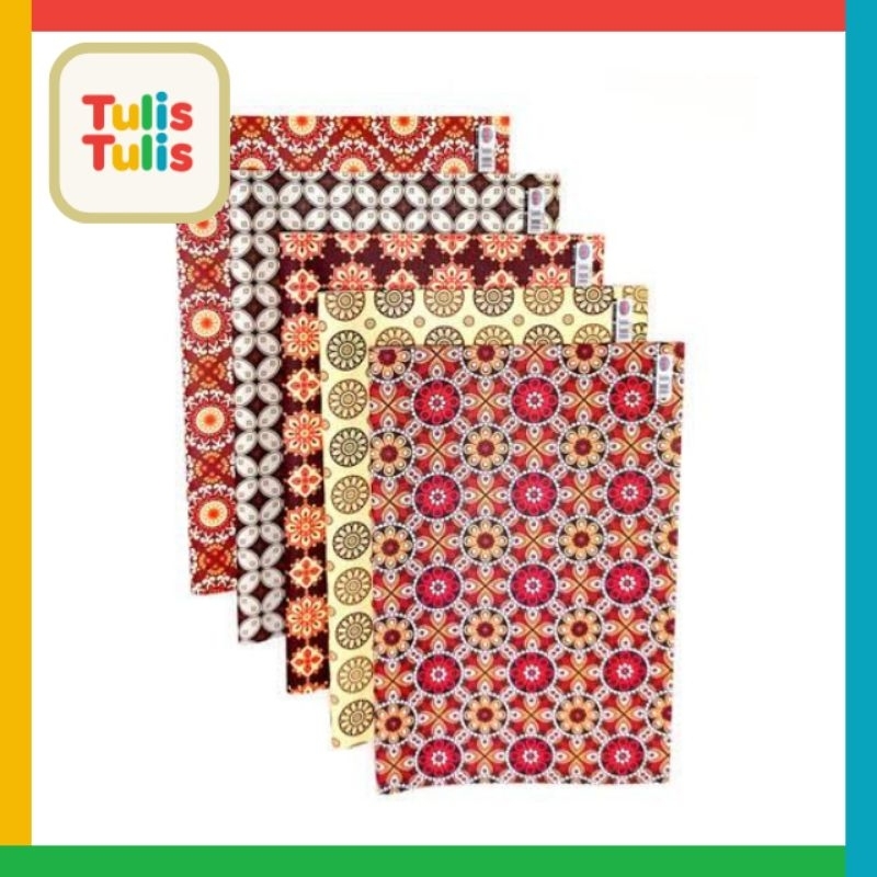 

KERTAS KADO BATIK GLOSSY SINAR DUNIA (ISI 50 LEMBAR)