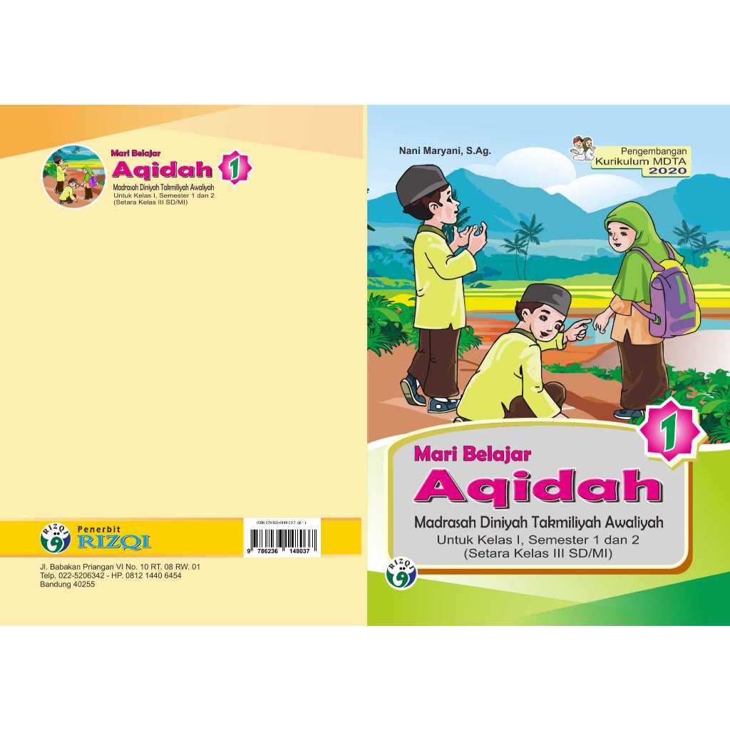 MARI BELAJAR AQIDAH MDTA KELAS 1