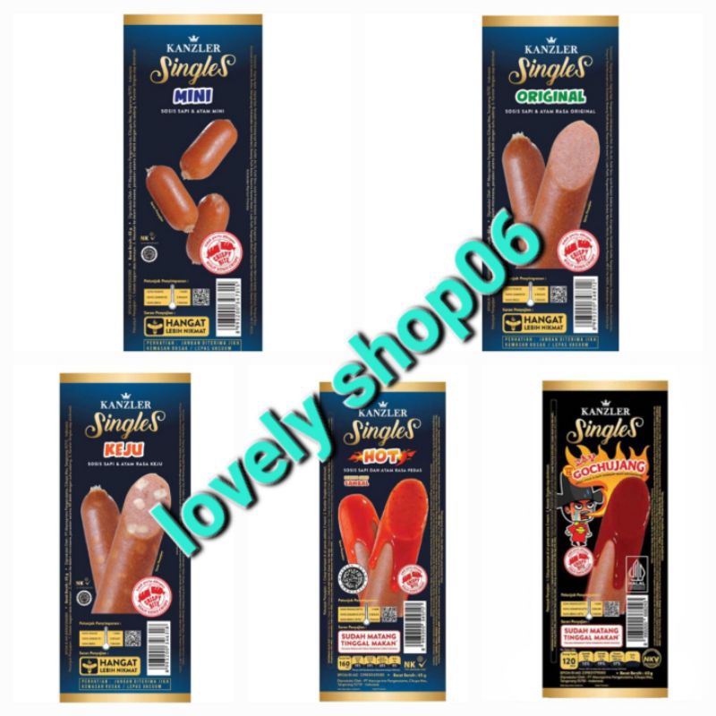 

KANZLER SOSIS SIAP MAKAN DENGAN DAGING ASLI PILIHAN ALL VARIAN 60 GR
