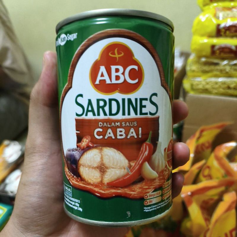 

Sembako Murah Abc Sarden 425gr Sardines Dalam Saus Cabai Heinz Ikan Kemasan