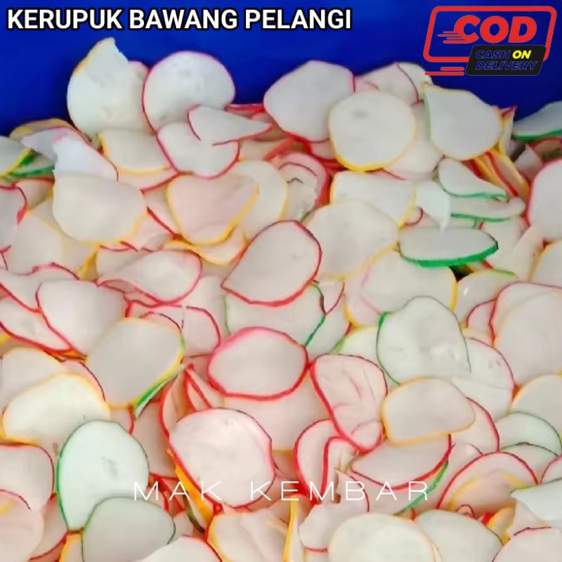 

Kerupuk Bawang Pelangi Kerupuk Warna Wani Gurih Dan Renyah