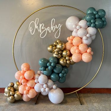 Dekorasi balon ring lingkaran Ulang tahun