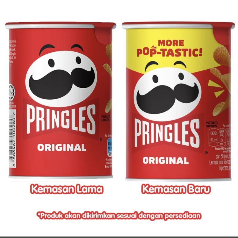 

Pringles Mini Keripik Kentang Original 42gram 1Dus