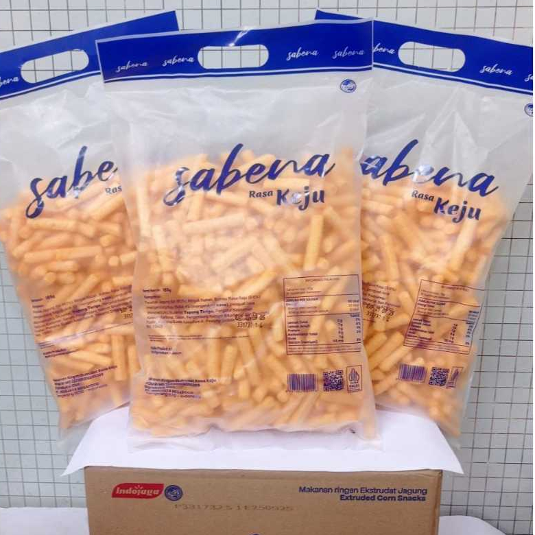 

Sabena Stik @340g - Perdus Isi 3 Pack - Rasa Keju - Cemilan Viral